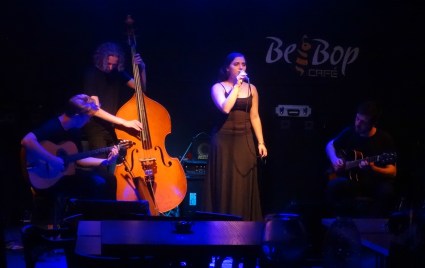 Coco 'n' the Fellas at the Bee Bop Cafe