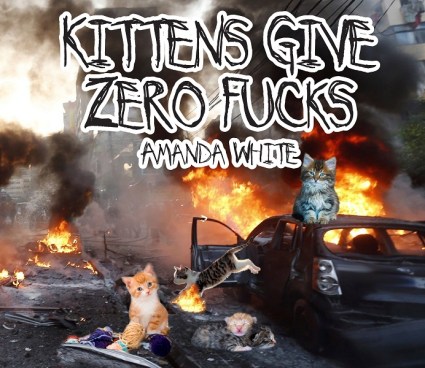 Amanda White - Kittens Give Zero Fucks album cover