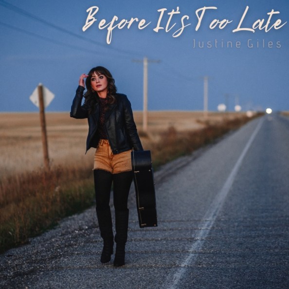 Justine Giles – "Before It's Too Late" single cover