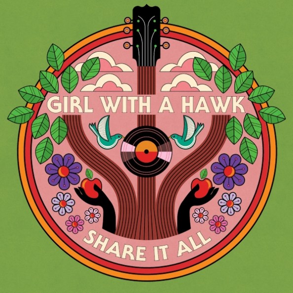 Girl with a Hawk – "Share It All" cover art